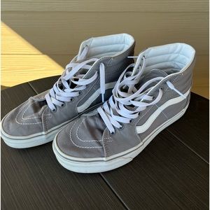 Grey High Top Vans